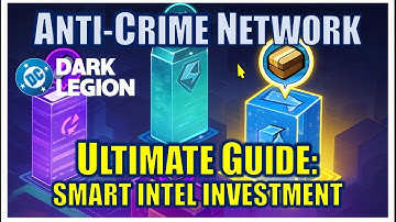 The Ultimate Anti-Crime Network Breakdown | Best Use of Intel & Comps |  DC Dark Legion