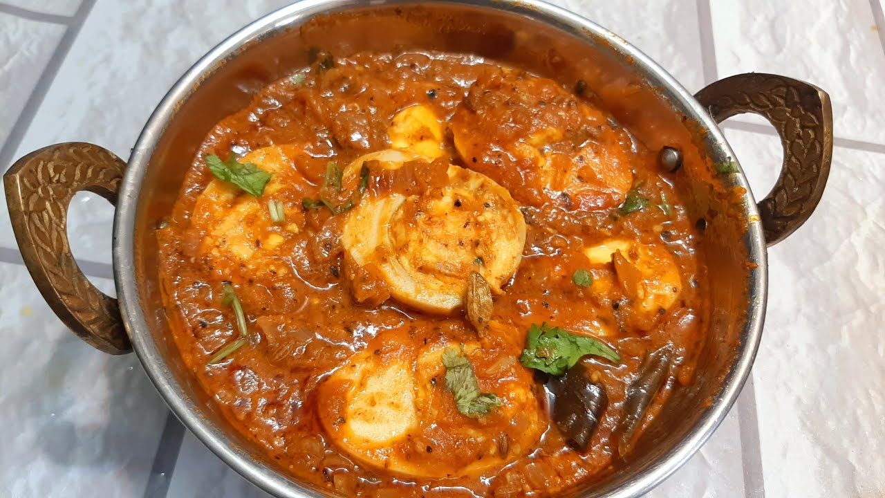 Egg Pepper Gravy In Tamil Egg Gravy For Chapathi In Tamil Egg