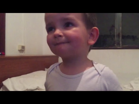 Peter playing little cars - video for kids