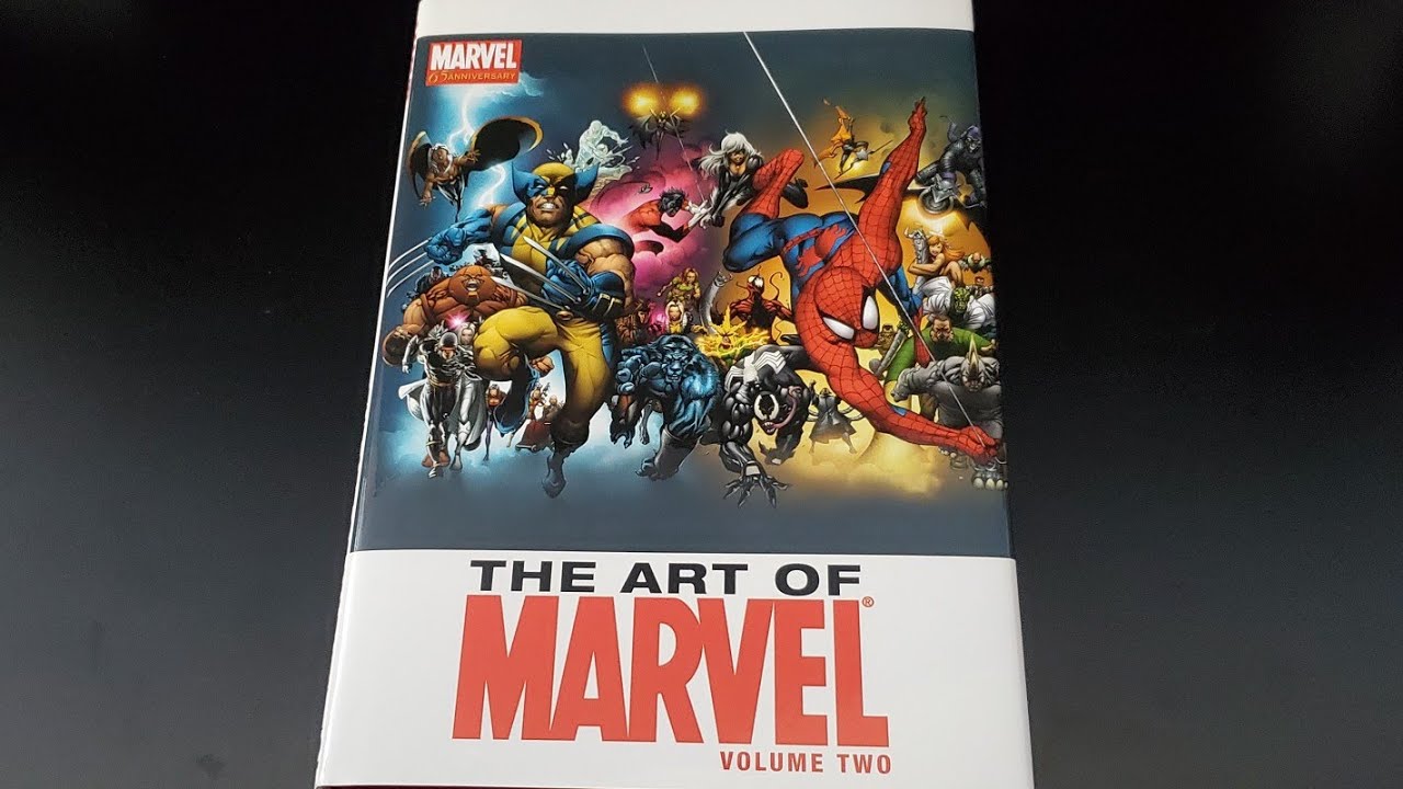 The Art of Marvel Vol. 2 Flip Through! - YouTube
