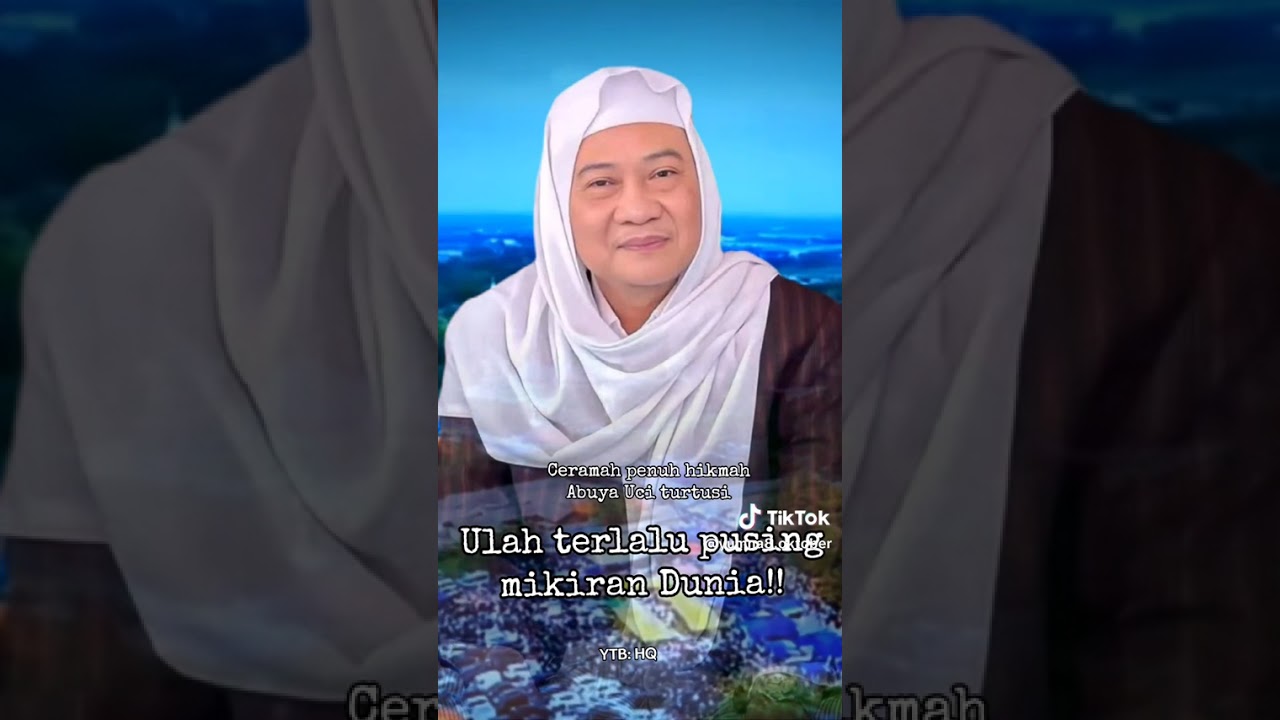 Wasiat abuya uci turtusi #harusberanda #subscribe 