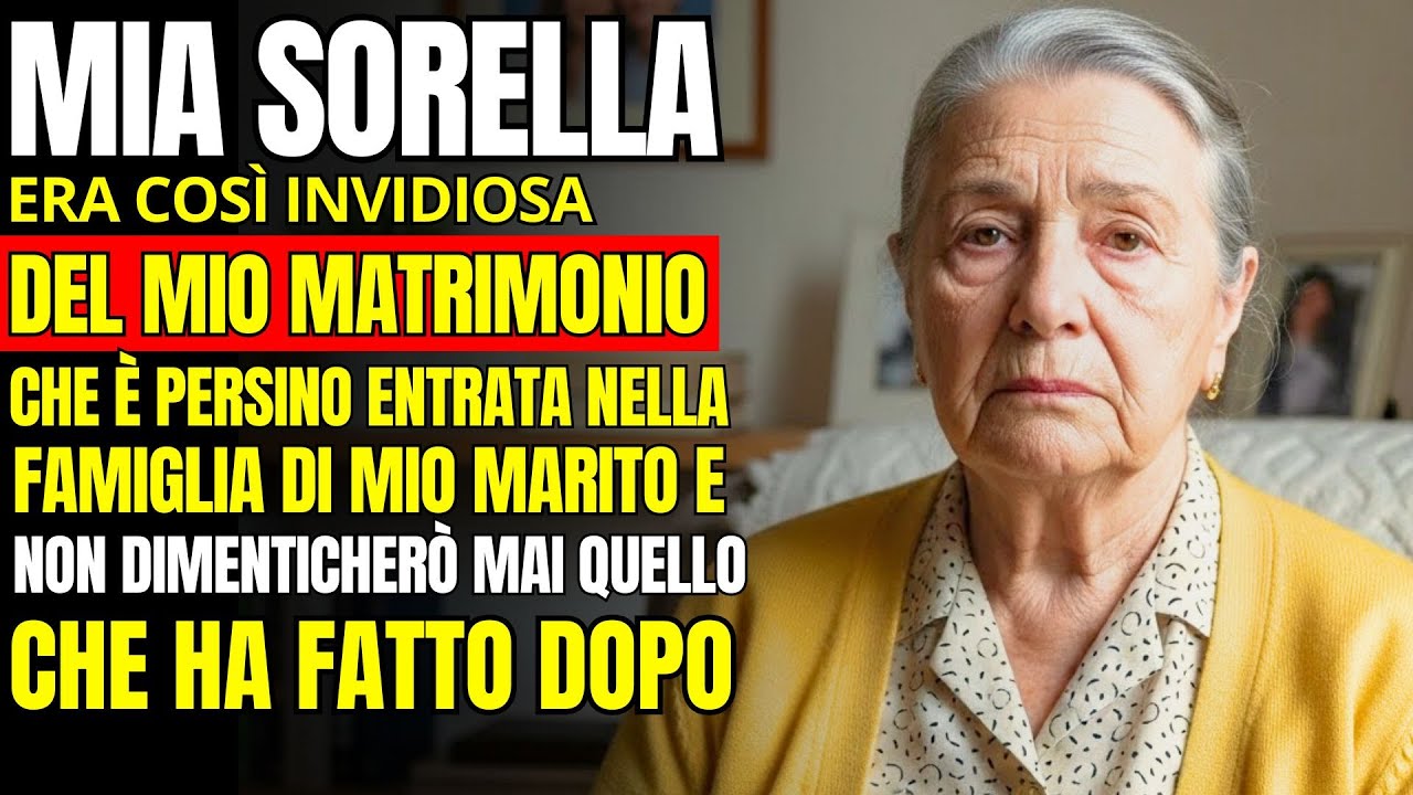 MIA SORELLA VOLEVA TUTTO QUELLO CHE ERA MIO | LA VERA STORIA DI QUESTA NONNA