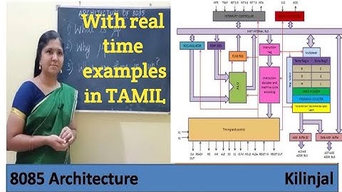 #8085, #Architectureof8085inTamil, #Kilinjal, #Architecture of microprocessor, #Tamil