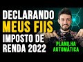 COMO DECLARAR FUNDOS IMOBILIÁRIOS DE FORMA PRÁTICA E SIMPLES.