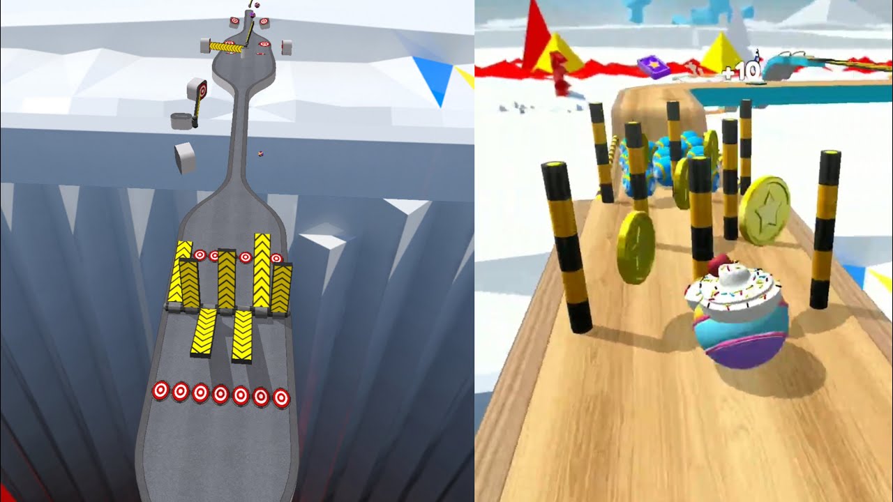 Going Balls Candy Ball 🍭 & Cake Ball 🎂 || 