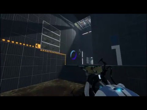 Portal 2 (CO-OP) Walkthrough Chapter 2 - Level 2 - YouTube