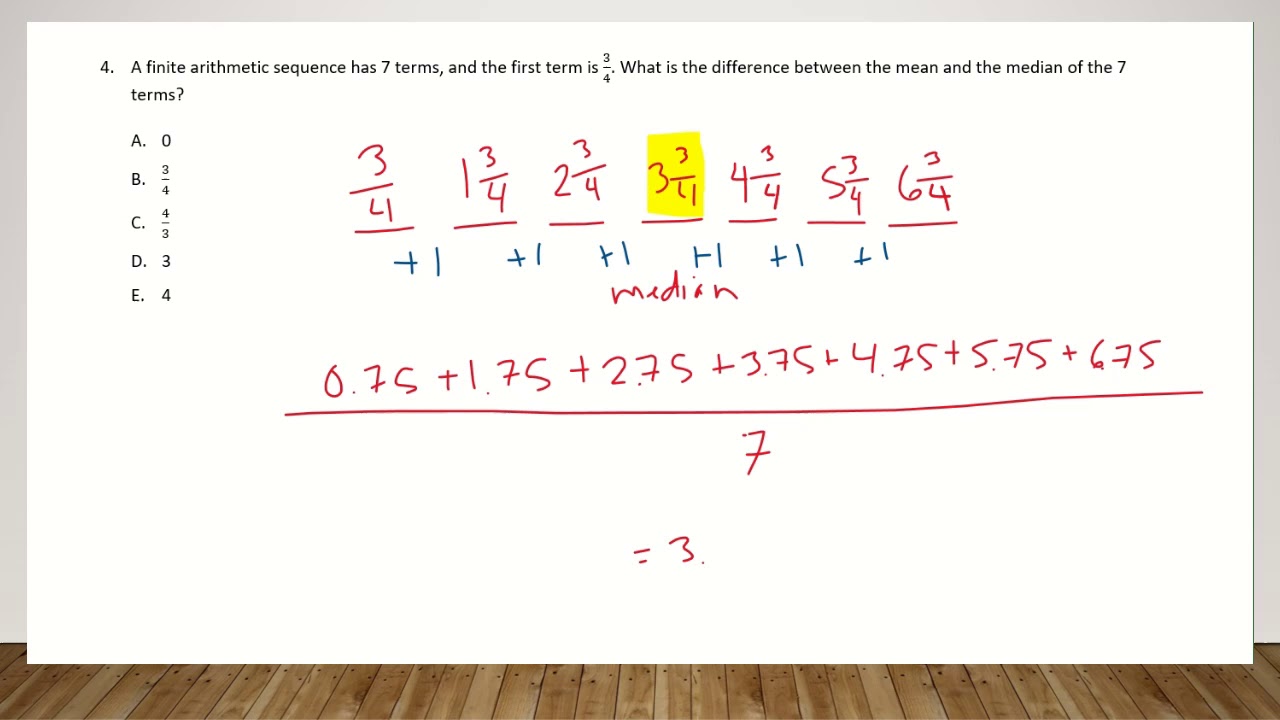 ACT Math Prep session 4 - YouTube