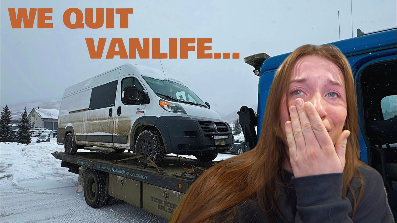Stranded for 4 Days in the Colorado Mountains | Van Life Nightmare ...