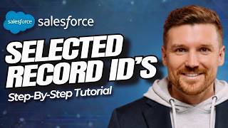 How to Pass Selected Record IDs to Salesforce Flow from List View Button (Beginner Tutorial)