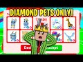 I traded EVERY single DIAMOND PET in the GAME!! (ADOPT ME RICH TRADES)