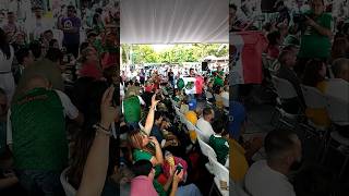 gran ovación por la selección mexicana #mundial #2026#inauguracion Xalapa,ver parque Juárez