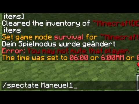 Plugin Tutorial: Spectate - User ausspionieren !