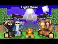 5 NIGHTS with LIGHT HEAD in MINECRAFT!
