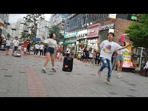 20190720 남자홍진영 비니 - 사랑의배터리 EDM (민락동 버스킹)