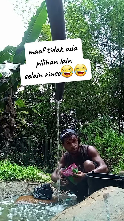 sabun rinso Sekali gosok langsung bersih #funny #live #lucu #goyangtiktok #comedy