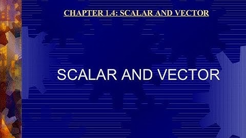 scalar and vector quantities physics in urdu || Hindi