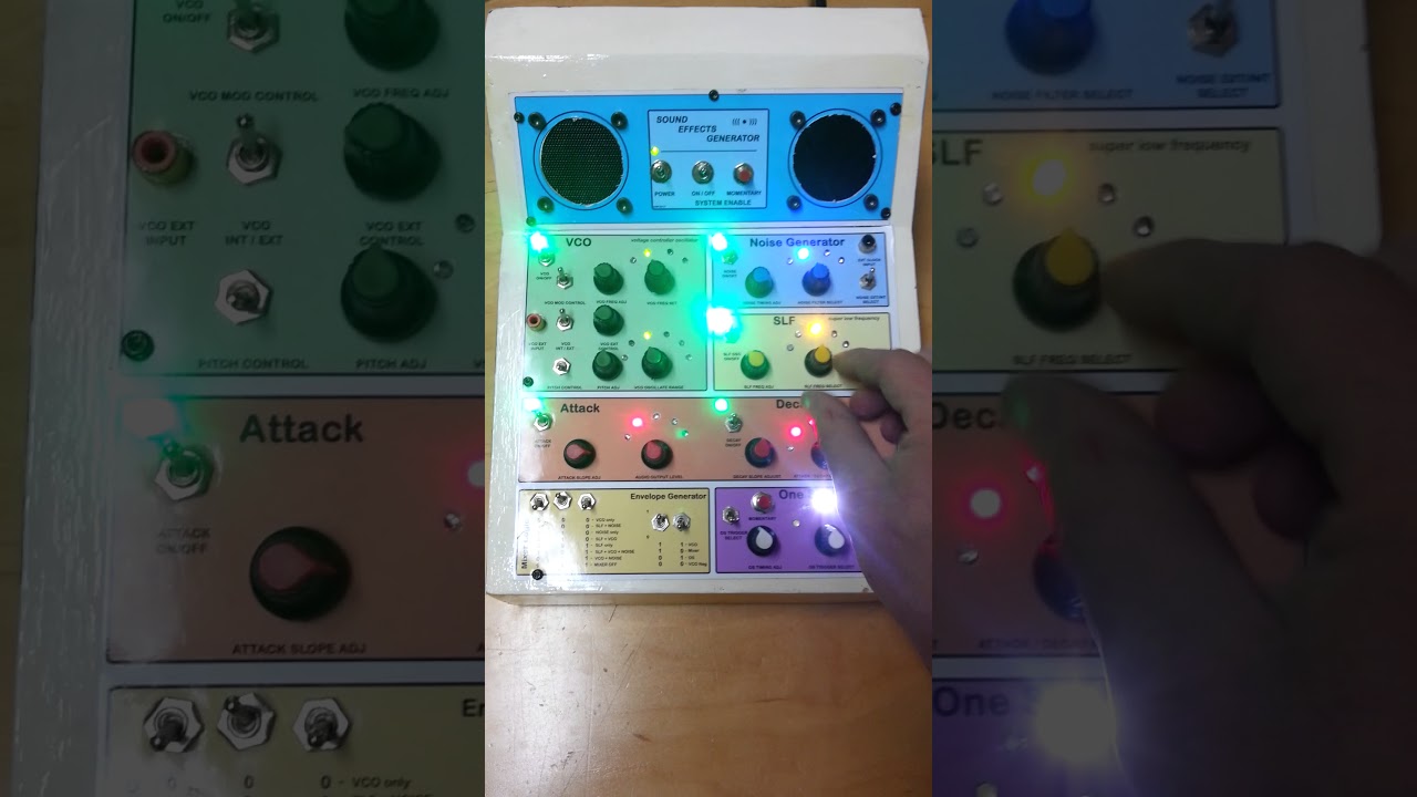 SN76477 Sound Effects Generator - YouTube SN76477 Sound Effects Generator - YouTube