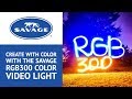 Create with Color with the Savage RGB300 Color Video Light