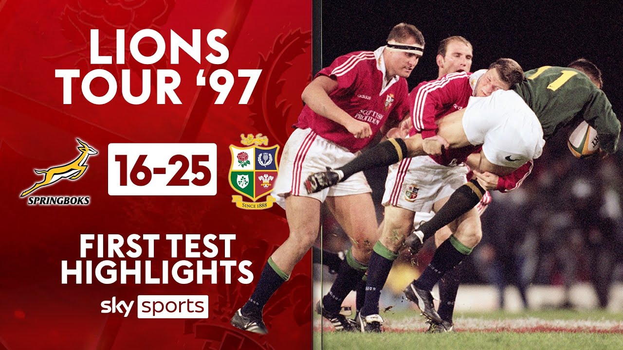 1997 british lions tour to south africa videos