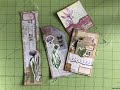 Creating With Card Stock Scraps - Easy Tucks and Pockets