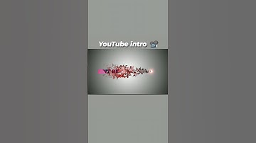YouTube intro| Editing Video link in Discription check now 👇🏻 #shorts #intro