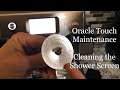 Breville Oracle Touch Maintenance - Removing &amp; cleaning the shower screen