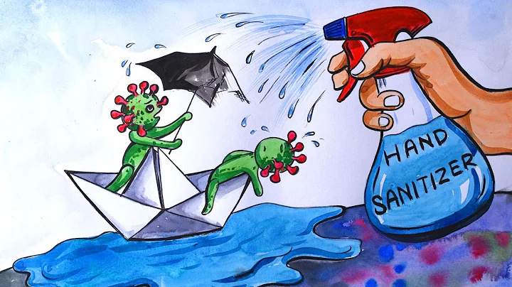 CORONA VIRUS DRAWING # How to draw save earth from Coronavirus # Awareness of corona virus Poster.