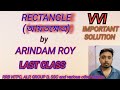 RECTANGLE (আয়তক্ষেত্র) last class. Important solution #maths #rrb #rrcgroupdmathsmocktest
