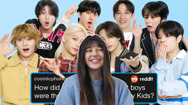 STRAY KIDS REPLY TO FANS ONLINE