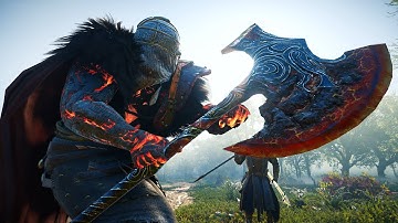 ODIN VS TRAWLL (Nightmare difficulty, no damage, no abilities, no bow) Assassin