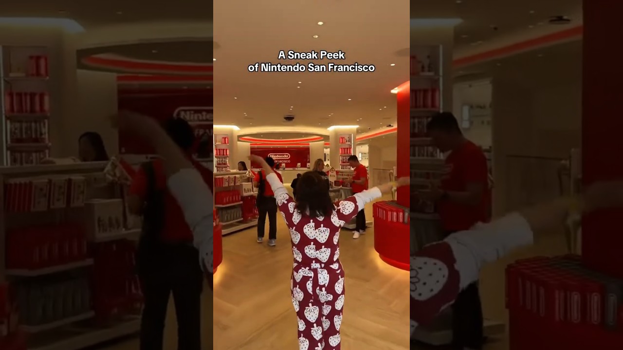 Marching Into The San Francisco Nintendo Store