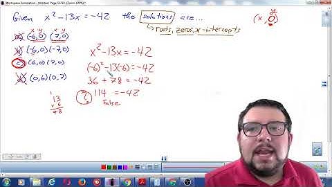 TSI - Grossi Finds Solutions Using Ordered Pairs and Sustitution