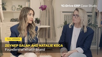 1C:Drive ERP Case Study: Production, warehouse and stock management for WhatIF brand. Full Version