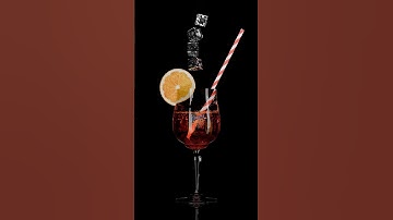 Blender Viewport vs. Render         #shorts #blender #3d #liquidsimulation #aperol #animation