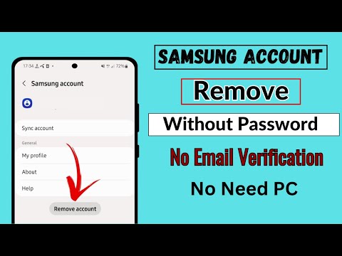 How To Remove Samsung Account Without Password 2023 | Step By Step Guide