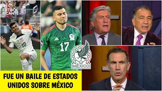 EXPLOTARON con críticas para México tras la HUMILLANTE GOLEADA ante Estados Unidos | Futbol Picante