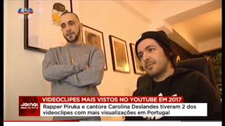 PIRUKA - Entrevista na Sic - "Considerado Melhor Rapper 2017"