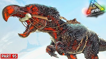 Chaos Chaos DodoRex Boss Taming 🔥🔥 : Ark Primal Fear Hardcore : ARK Survival Evolved : Part 95