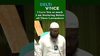 Uncommon Love Exchange at Parliament #parliamentdebate #iloveyou #parliamentsession #deltavoice