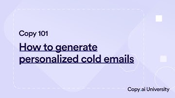 Write Personalized Emails to Linkedin Profiles With Copy.ai