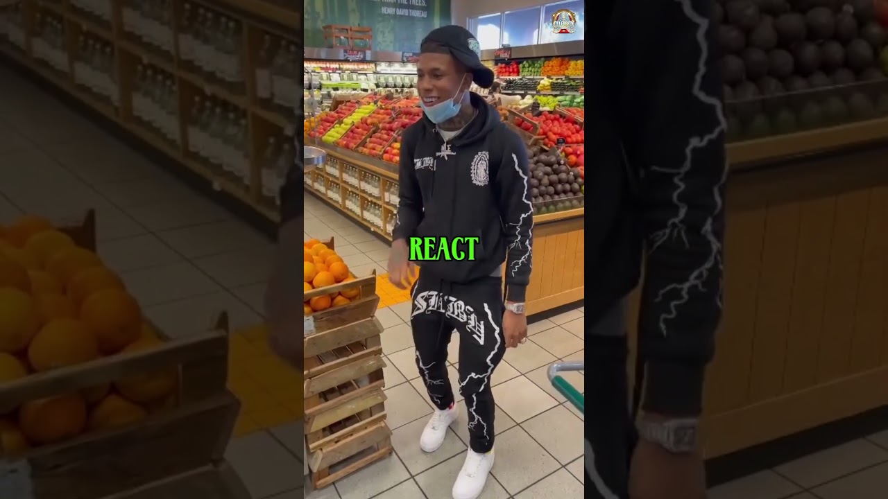 WAIT… 😳🔥 NLE Choppa Fans Went CRAZY After Seeing Him In Public 👀💯 #shorts #viral