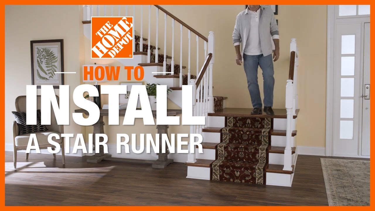 How-To Stair Runner  The Home Depot 