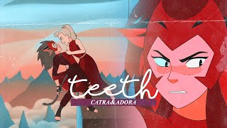 catra&adora | teeth