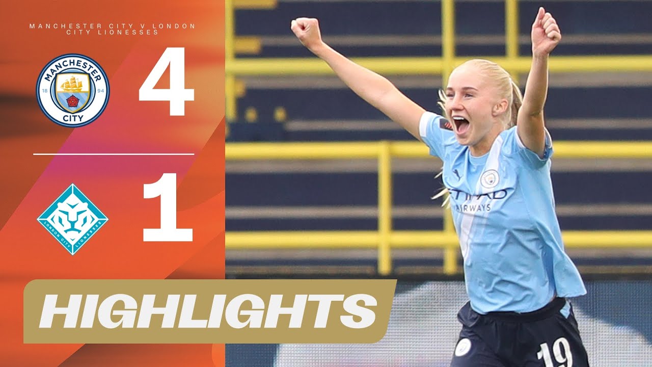 «Ситизенс» обходят «Лайонесс» | «Манчестер Сити» — «Лондон Сити» | Лучшие моменты | Barclays WSL ...