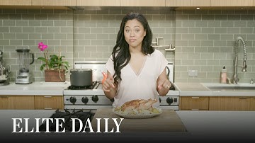 How Ayesha Curry Cooks Up Roasted Chicken with Lemon and Ginger [Eat With Elite]