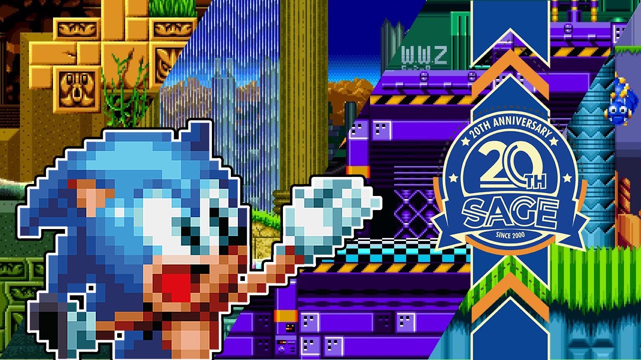 Sonic Mania: The Misfits Pack Mod Full Playthrough (SAGE 2020)