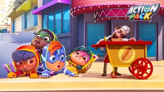 A Sweet Nap? Action Pack New Superhero Cartoon For Kids Moonbug Kids