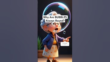 Why Are Bubbles Always Round?#BubbleScience #MysteriesOfNature #bubbles#shortvideo #round