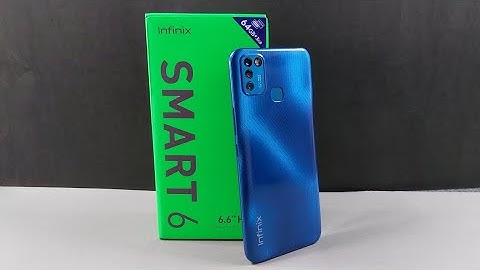 Infinix Smart 6 Blue 3/64 Unboxing 2022