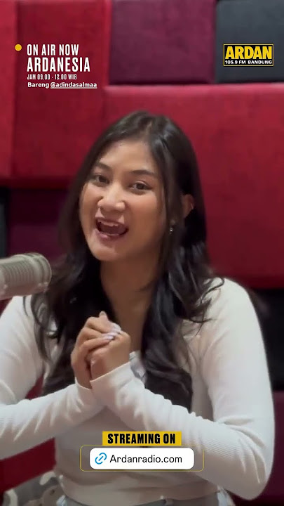 Adinda Salma Penyiar Ardan Radio Bandung #ardanradio #perempuan #cewek #cantik #bandung